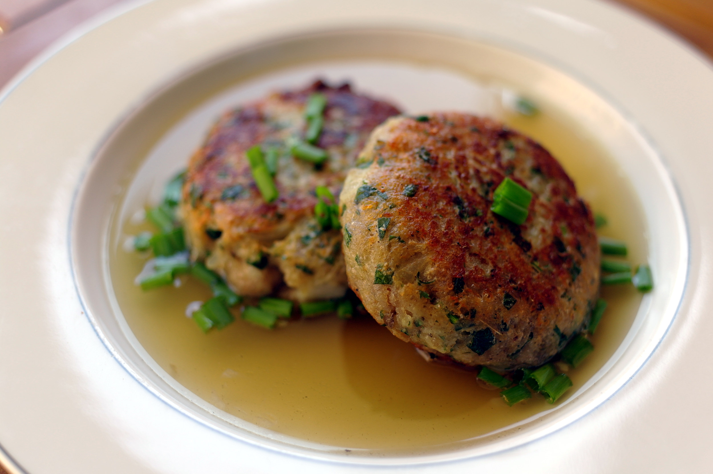 Kaspressknödelsuppe