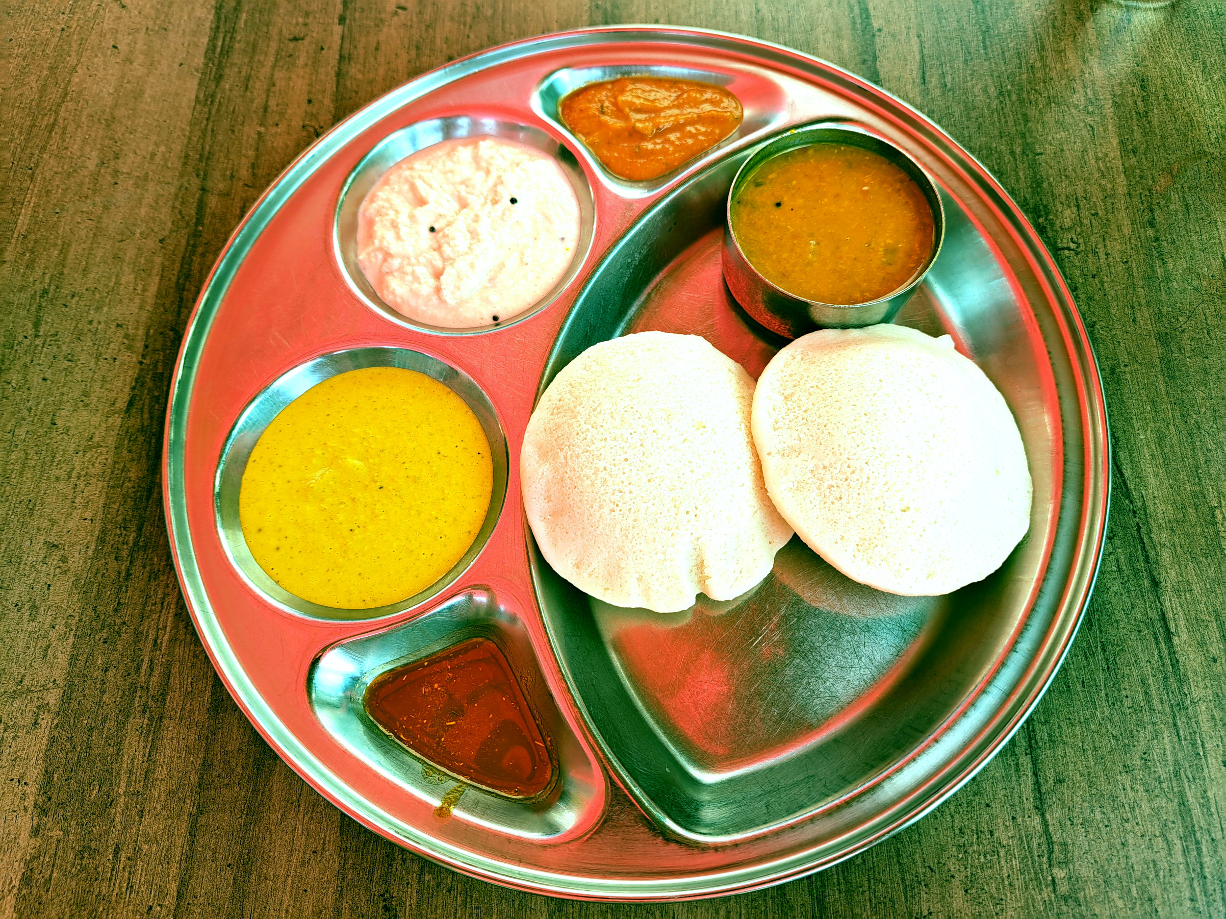 Idli indiani.