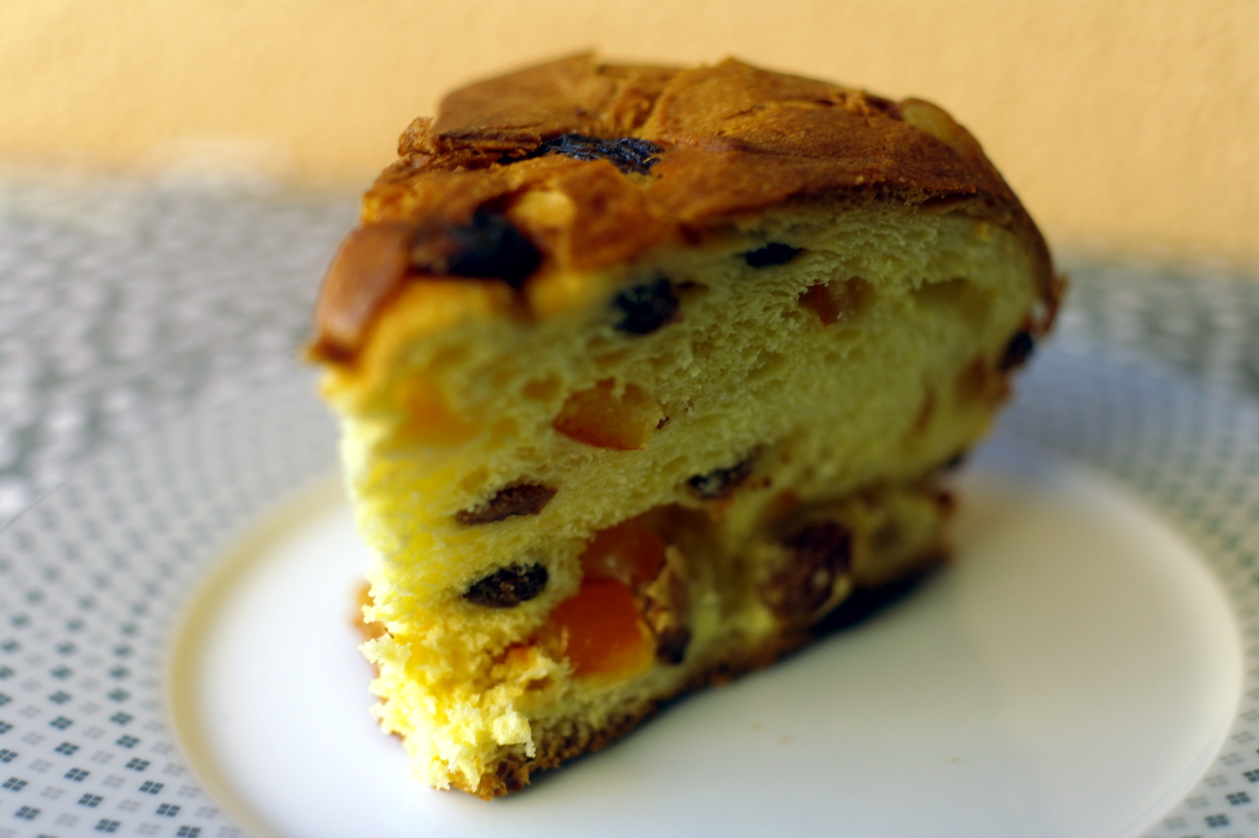 Fetta di panettone.