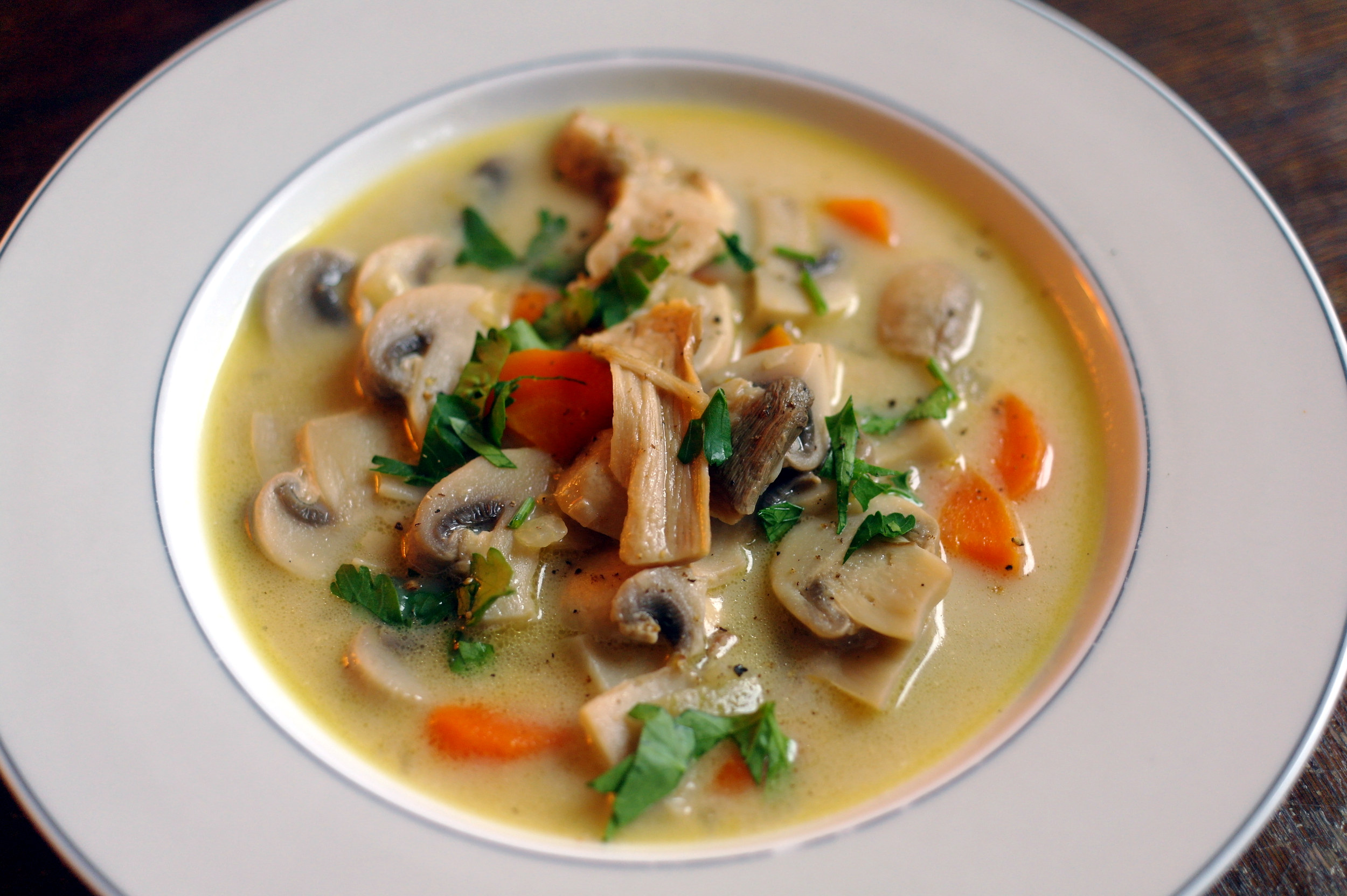 Zuppa di funghi polacca