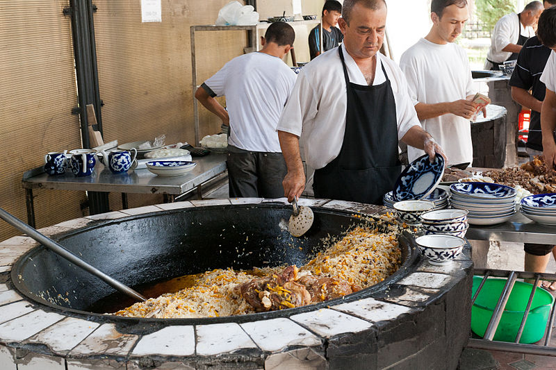 Plov uzbeko